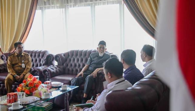 Terima Kunjungan Kementerian LH, Wako Paisal Utarakan Komitmen Penanganan Sampah Dan Pengelolaan TPA Kota Dumai Yang Optimal Kedepannya