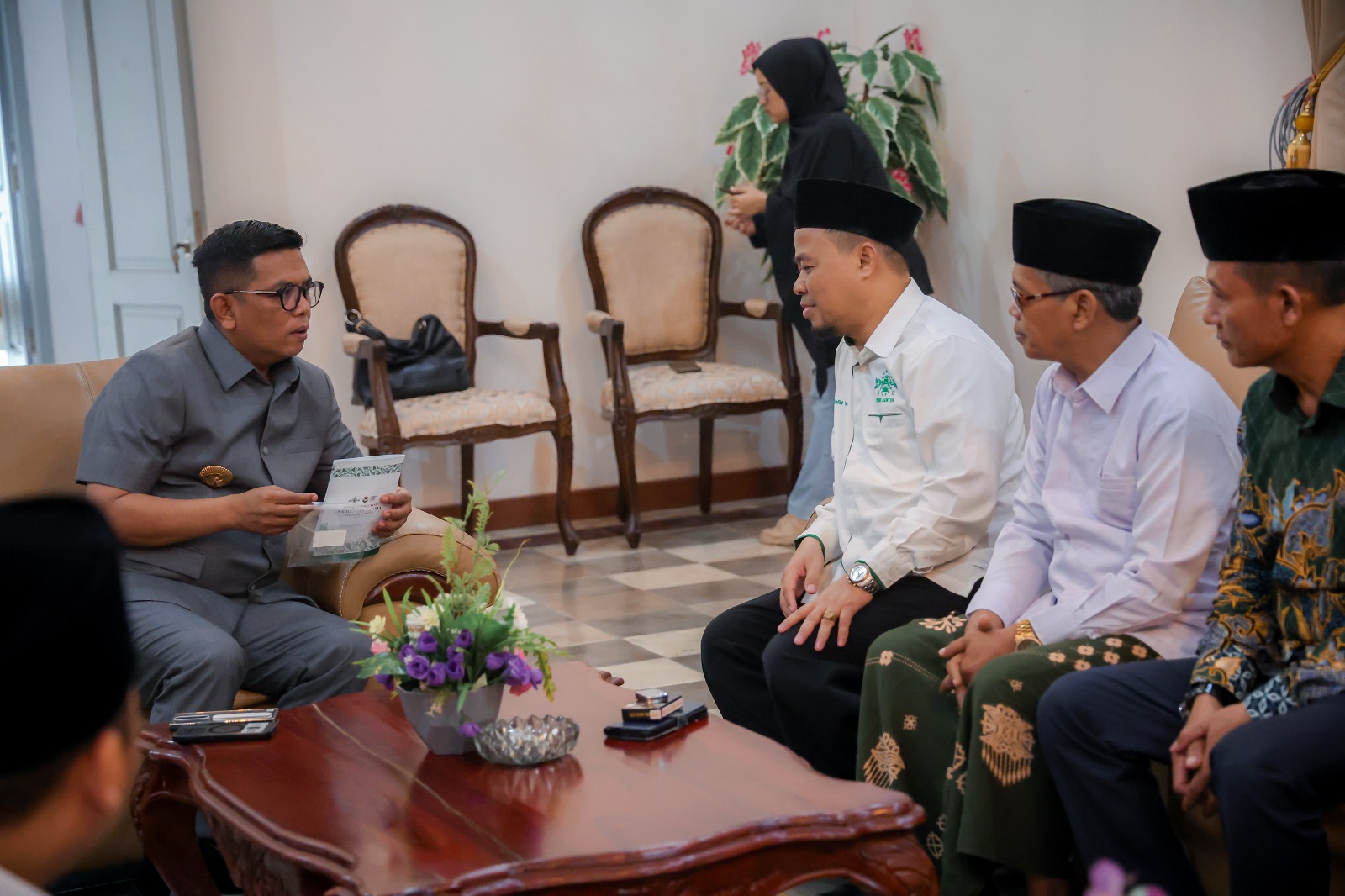 Gubernur Banten Andra Soni Ajak PWNU Sukseskan Program Pemerintah