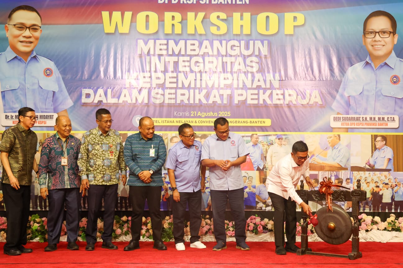 Buka Workshop KSPI, Gubernur Banten Andra Soni Paparkan Program Pembangunan Unggulan