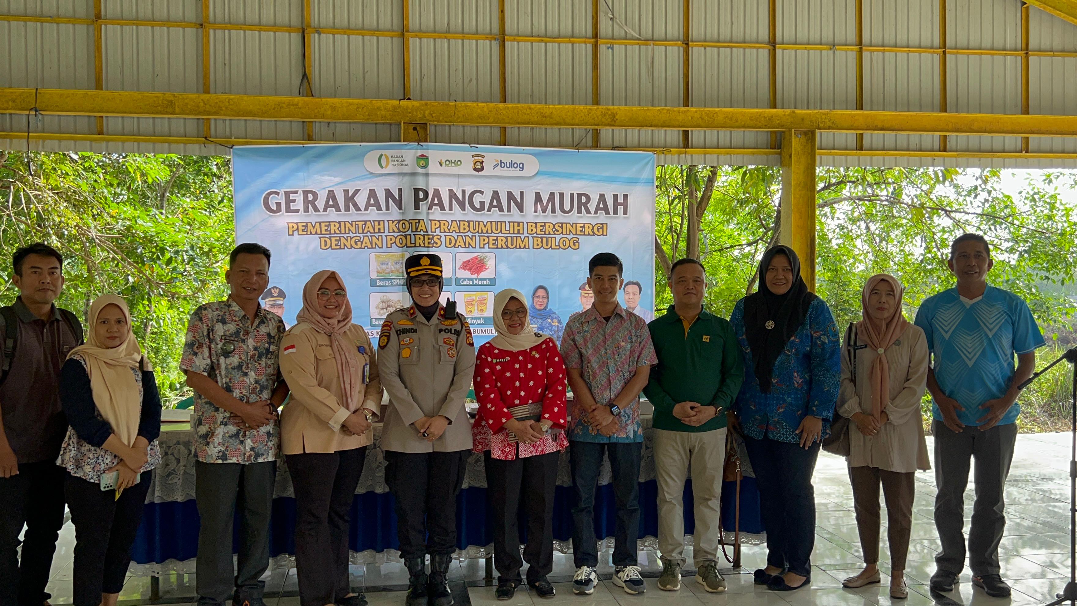 Bentuk Kepedulian Nyata, Polres Prabumulih Gelar Pangan Murah