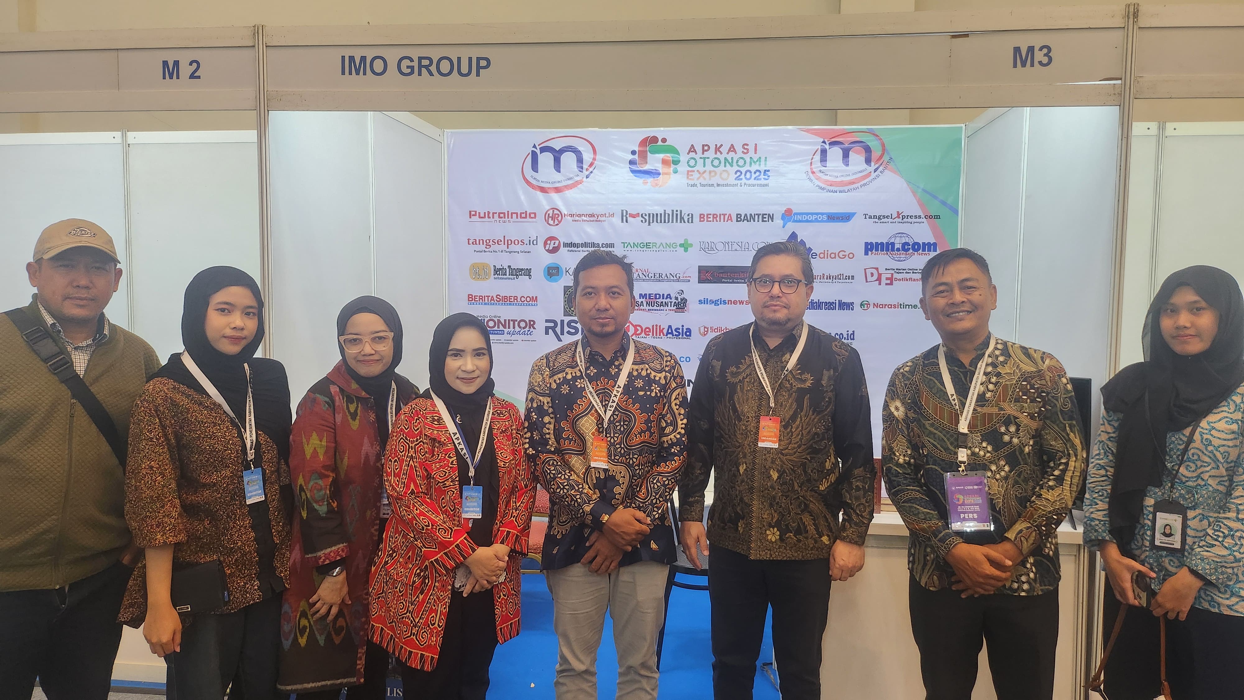 Sinergi Media dan Pemerintah, IMO-Indonesia DPW Banten Hadir di APKASI Expo 2025