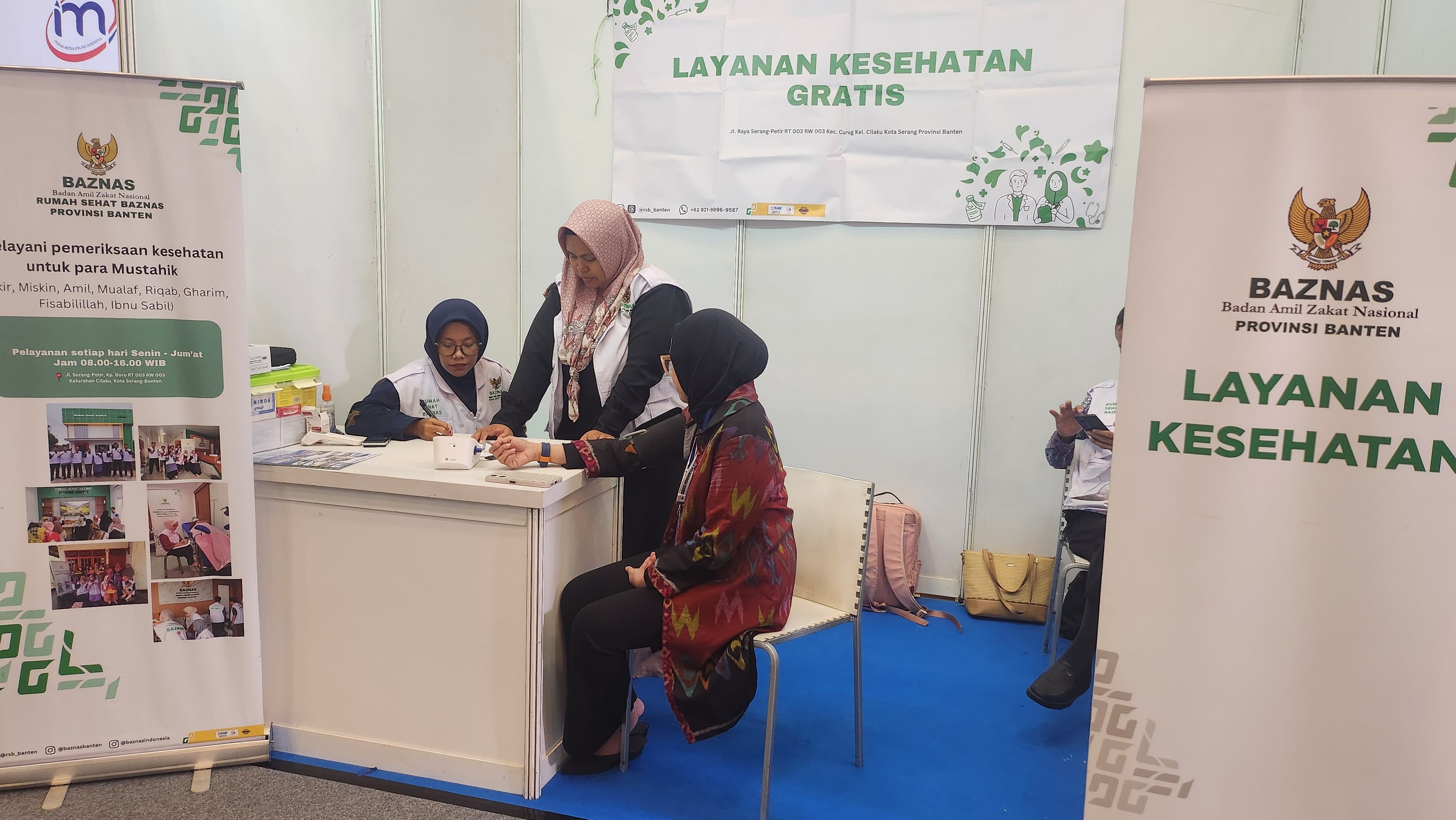 BAZNAS Hadirkan Layanan Kesehatan Gratis di Acara APKASI 2025