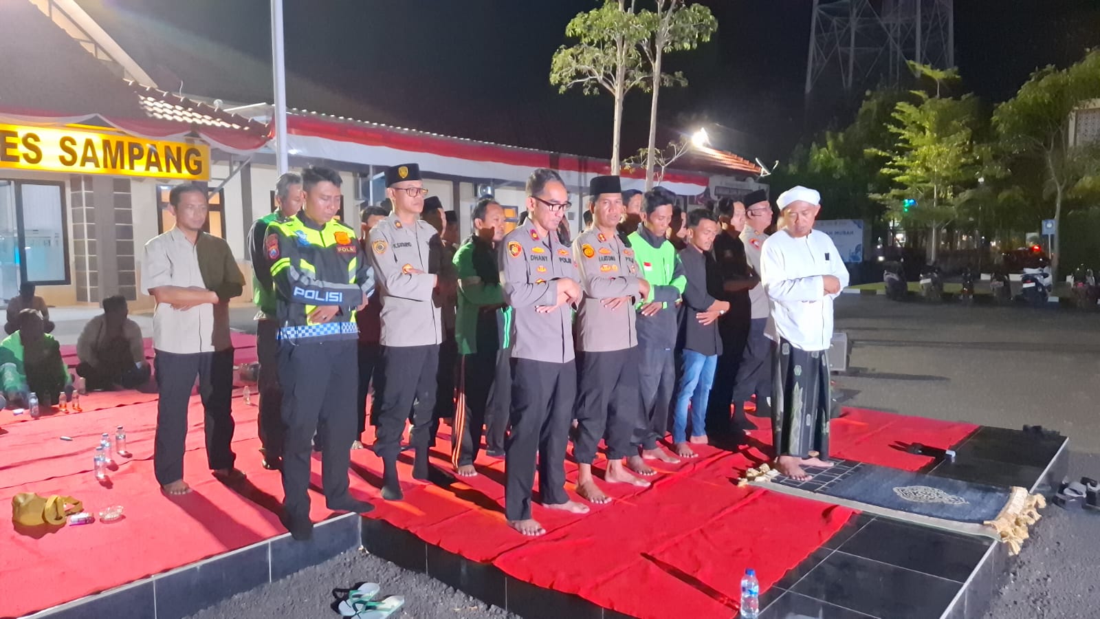 Doa Ghaib Polres Sampang untuk Driver Ojek Online