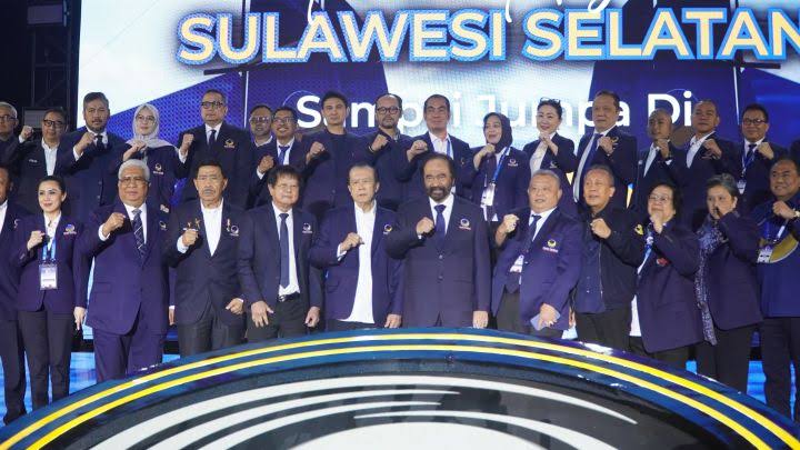 NasDem Gelar Rakernas, Targetkan 3 Besar Pemilu 2029