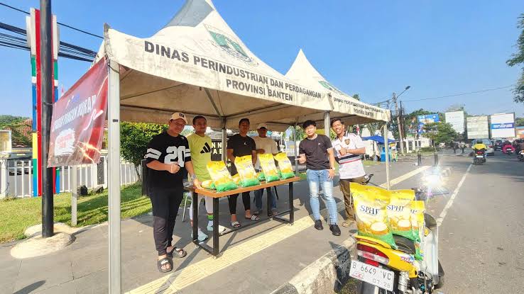 Beras 20,5 Ton Sukses Didistribusikan di Banten