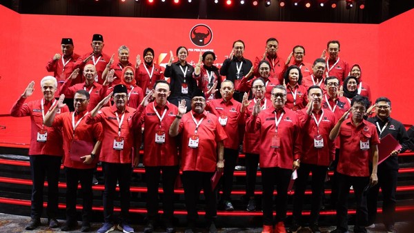 Susunan Pengurus PDIP Periode 2025-2030 Terbentuk, Megawati Rangkap Jabatan Ketum dan Sekjen