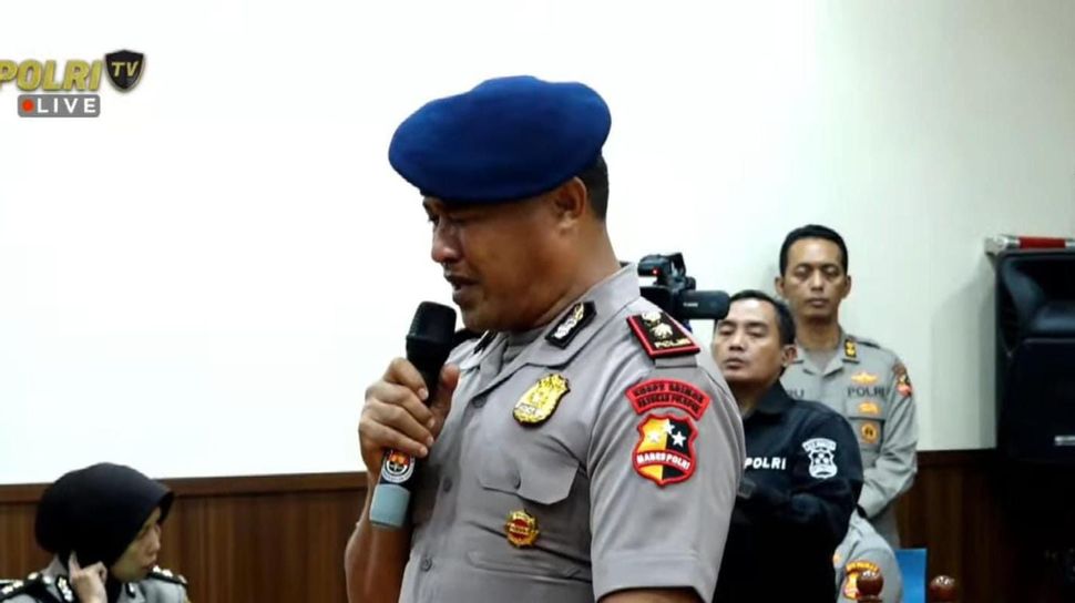 Polisi Pelindas Affan Kurniawan Dipecat, Tangis Pun Pecah