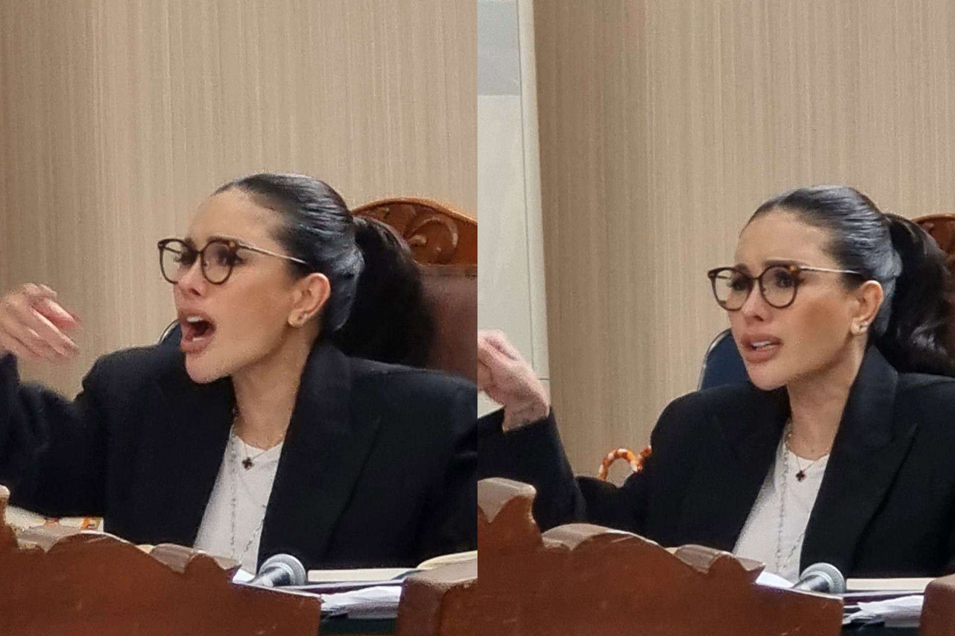 Nikita Mirzani Ngamuk di Ruang Sidang