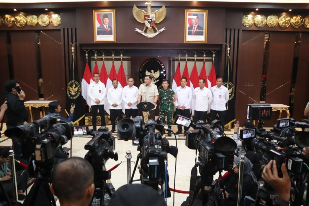 Arahan Perdana Menko Polkam ad Interim Sjafrie Sjamsoeddin