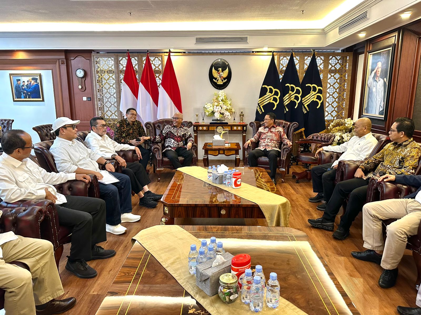 Terima Pengurus PWI Pusat, Menteri Hukum Resmi Buka Blokir Administrasi