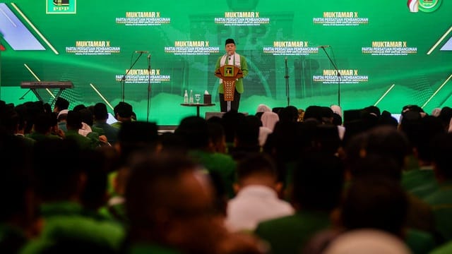 Mardiono Terpilih Ketum PPP dalam Muktamar X
