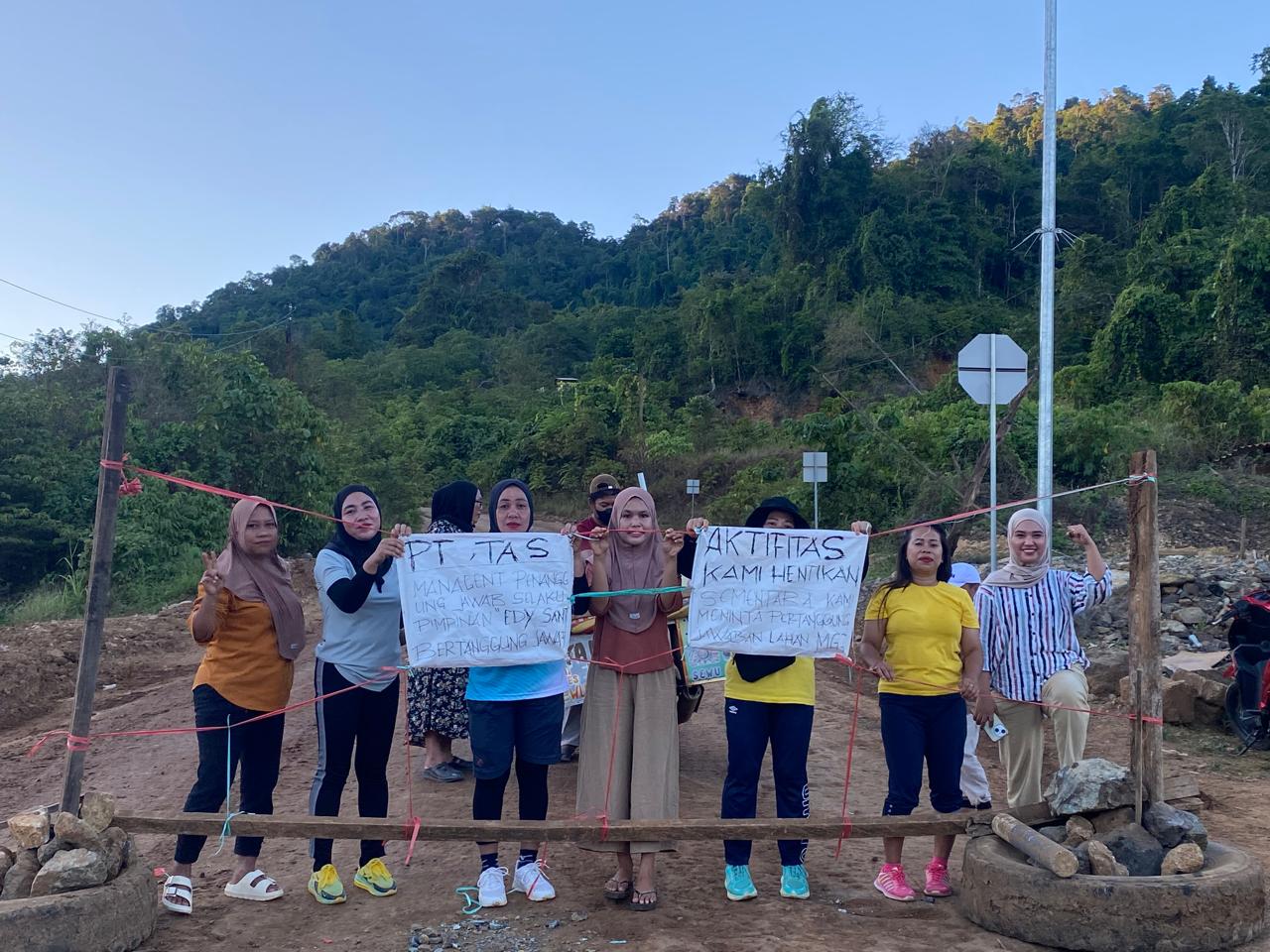 Aksi Spontanitas, Jalan Houling PT. TAS Dipalang