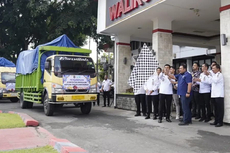 Geber Pasar Depok, Kota Blitar Kirim 10 Ton Telur, Awal Penambahan PAD "Mas Ibin"