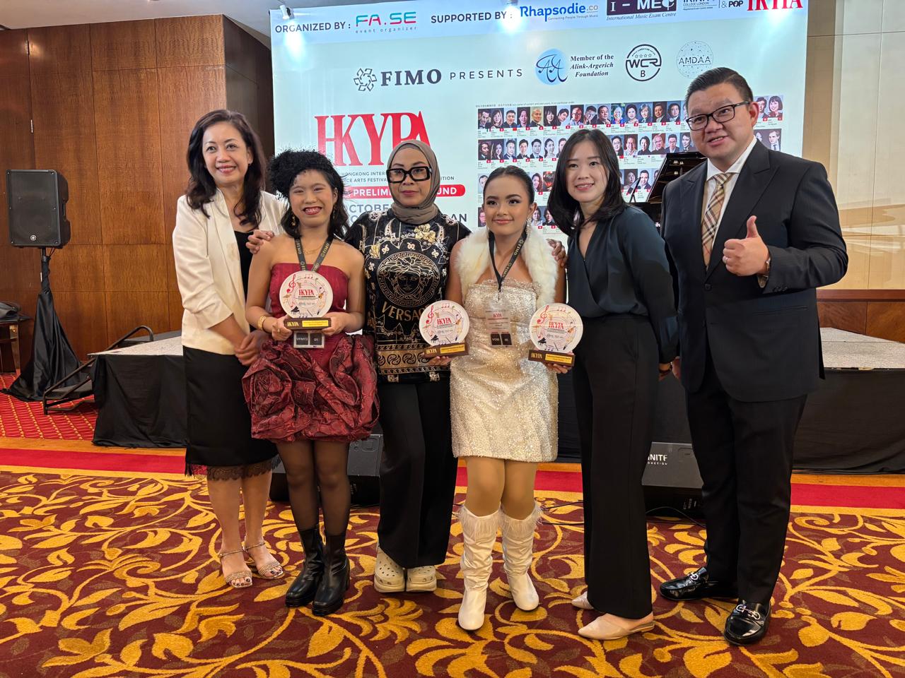 Diara Carrisa Lamando Raih First Place, '2025 Aegan International Music Competiton’ di Taiwan