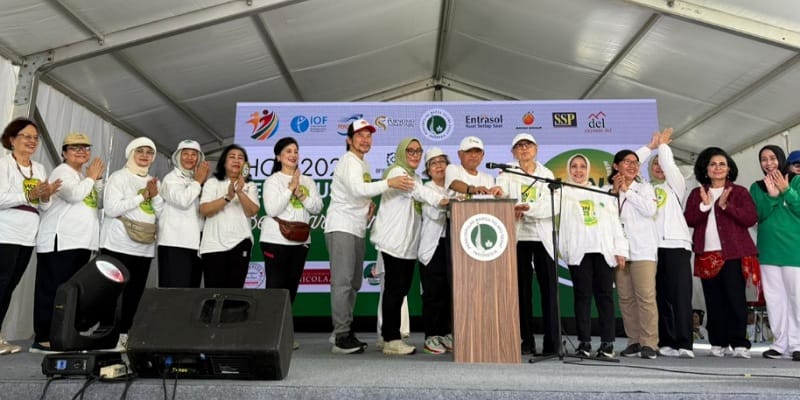 Purnomo Yusgiantoro Turun Langsung di GBK, Galang Gerakan Nasional Melawan Osteoporosis