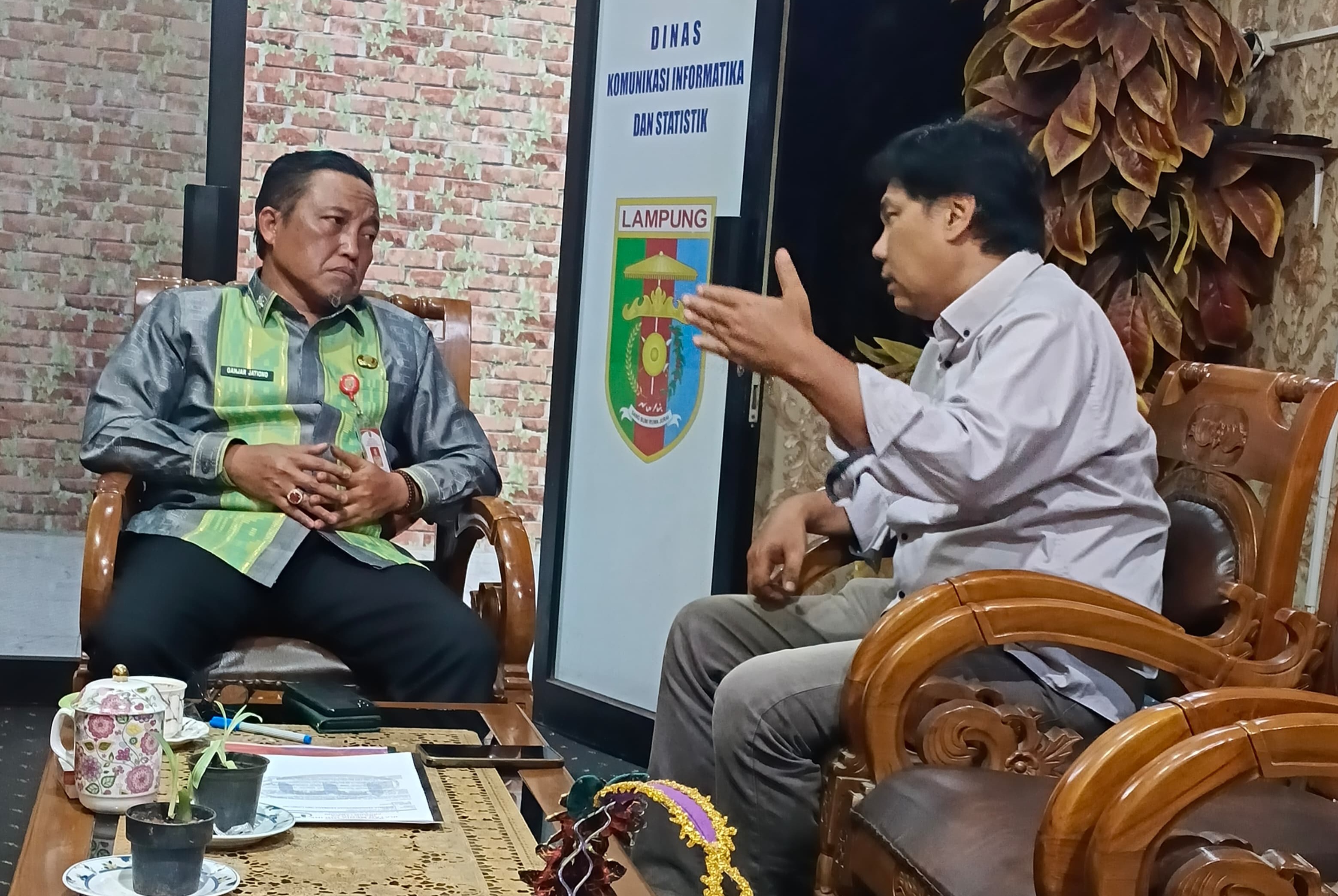 IMO-Indonesia DPW Lampung & Kominfotik Bahas Sinergi Penguatan Media Online