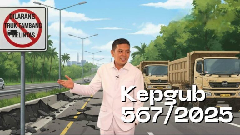 Pemprov Banten Resmi Keluarkan Aturan Pembatasan Operasional Truk Tambang