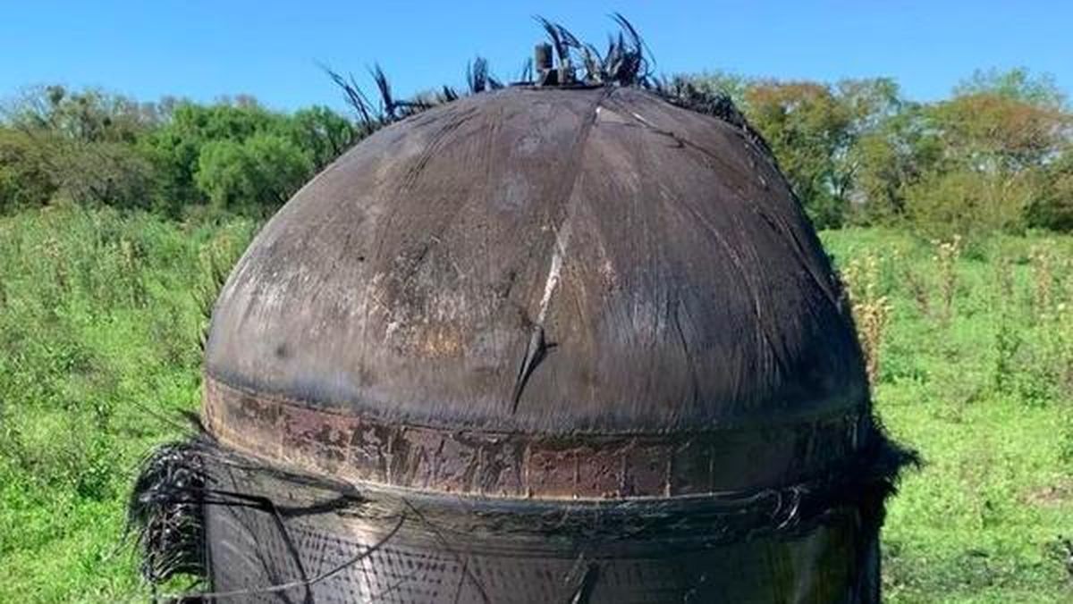 Objek Berbulu Luar Angkasa Jatuh di Argentina