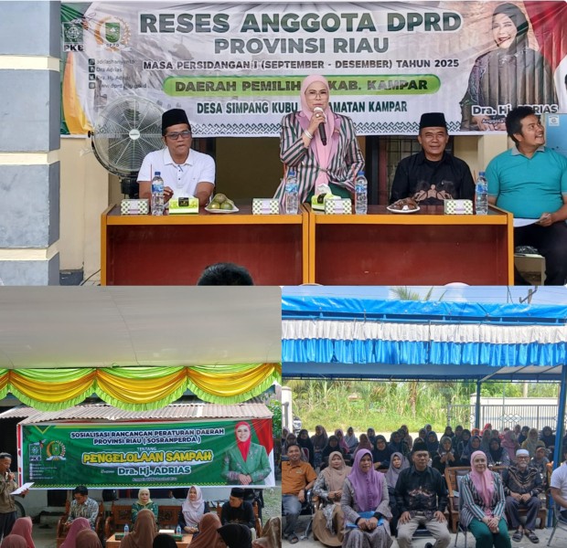 Anggota DPRD Riau Laksanakan Sosialisasi Rancangan Peraturan Daerah tentang Pengelolaan Sampah