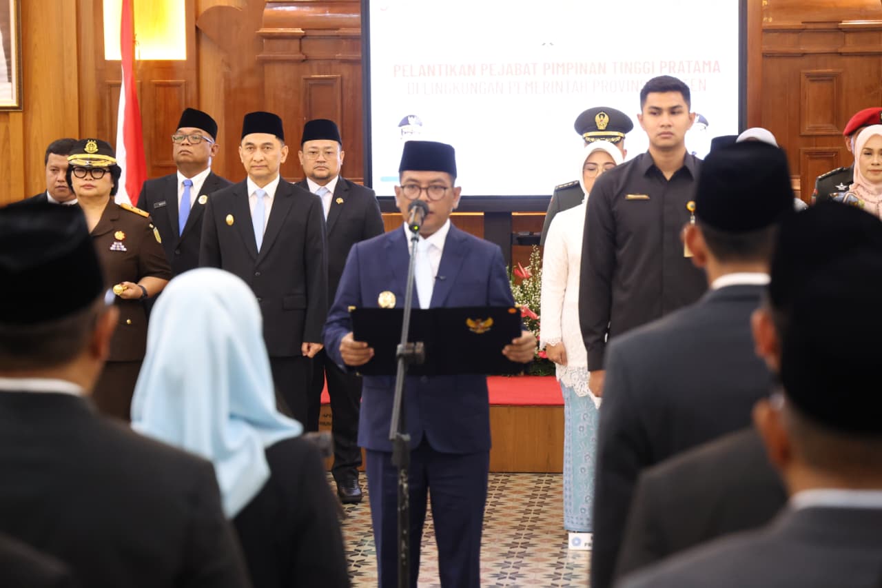 Gubernur Banten Andra Soni Lantik 23 Pejabat Pimpinan Tinggi Pratama