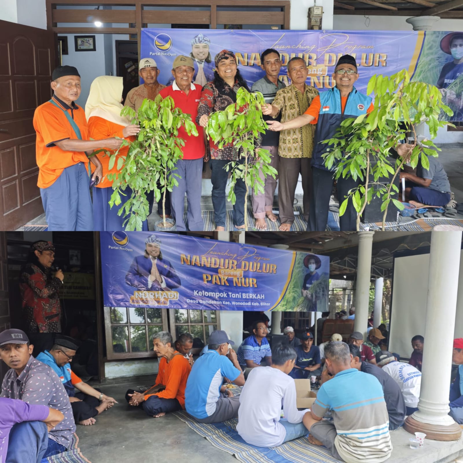 Harlah ke-14 Partai NasDem Dukung Ketahanan Pangan di Blitar "Sempulur Nandur Dulur"