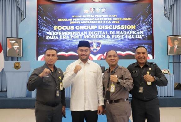 Sekretaris Komisi I DPRD Provinsi Riau M. Amal Fathullah Hadiri undangan Polda Riau dalam kegiatan Focus Group Discussion