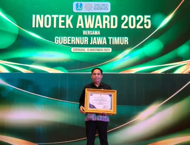 Luar Biasa Karya Seni Batik "PUSPA DAHANA" Raih Penghargaan Inotek Award 2025 dari Pemprov Jatim
