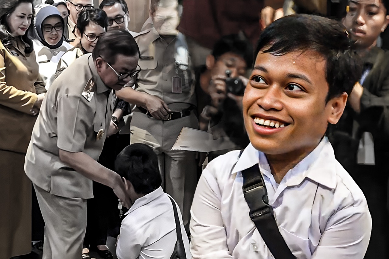 Ikut Job Fair Diabilitas, Zidan Akhirnya Diterima di PT TransJakarta