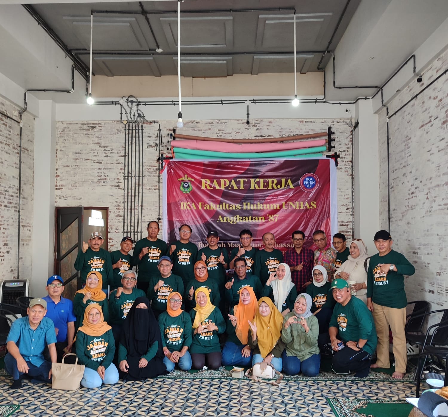 IKA Fakultas Hukum Unhas Angkatan Gelar Fun Raker, Hasilkan Pedoman Organisasi