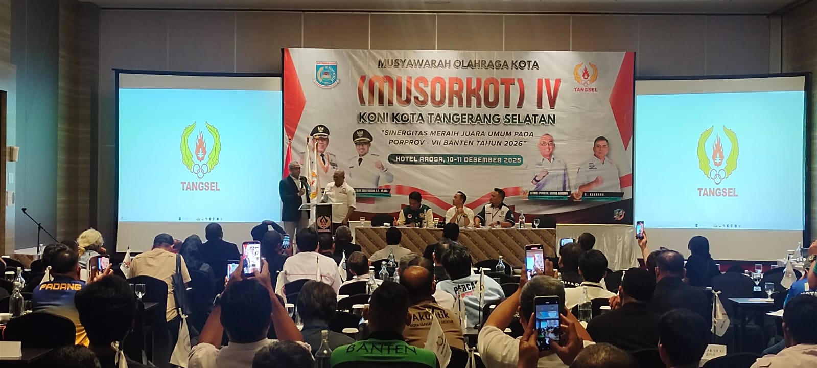 Kepemimpinan KONI Tangsel Berganti, Hamka Mundur, Mahludin Terpilih Aklamasi Periode 2025-2029