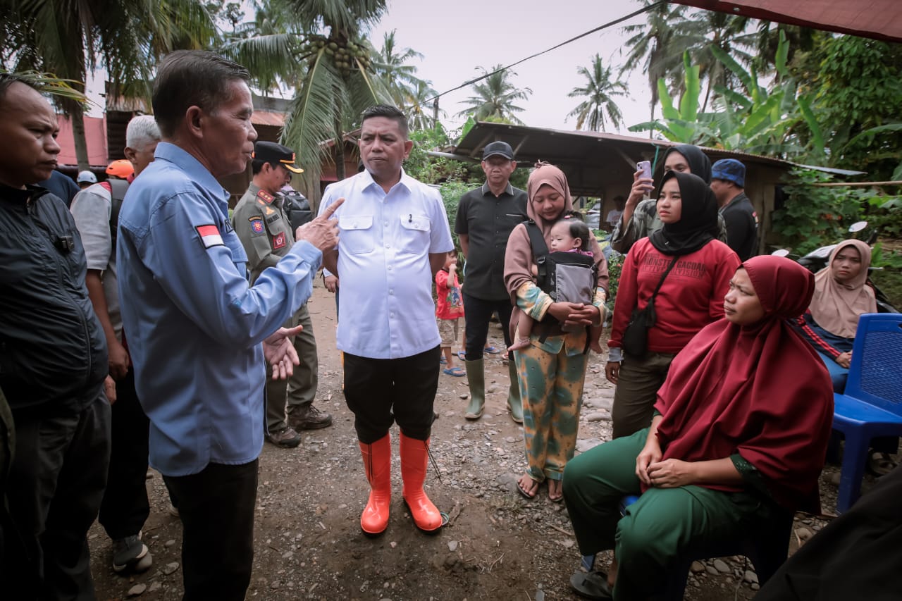 Solidaritas Bencana Sumatra: Gubernur Andra Soni di Sumbar, Sekda Banten Mengunjungi Aceh