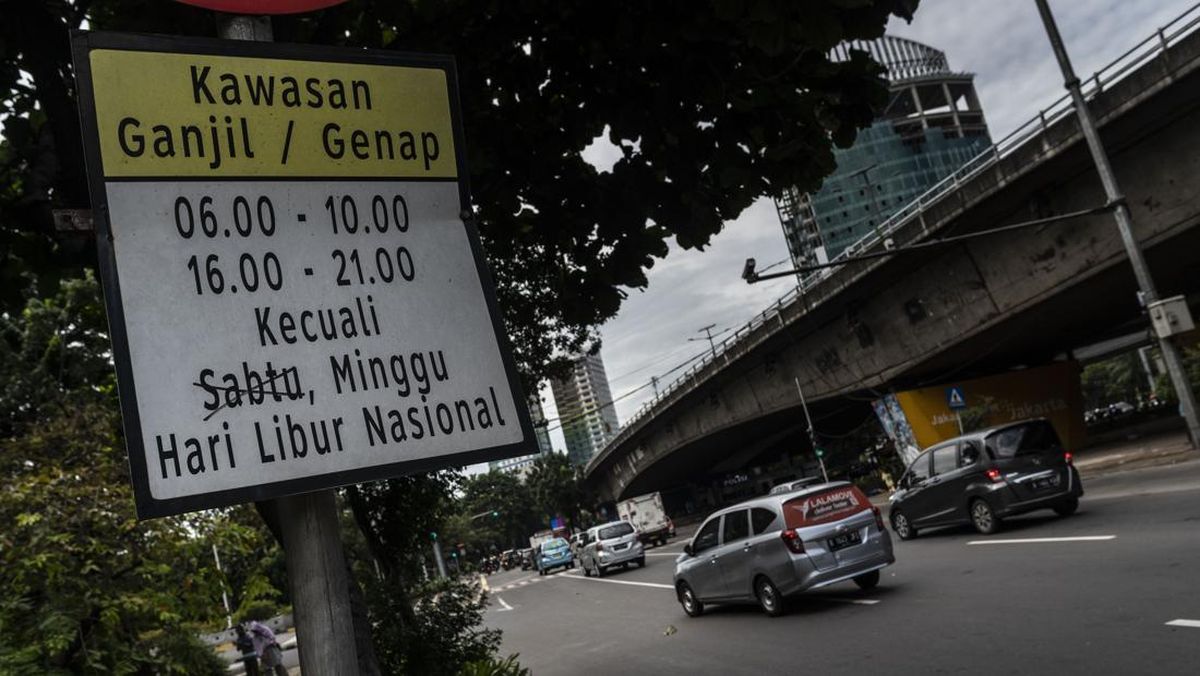 Kabar Penting! Jakarta Bebas Ganjil Genap di 1 Januari 2026