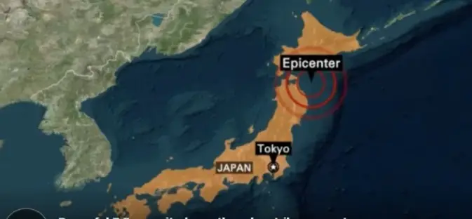 Gempa Berkekuatan 7,6 Guncang Jepang Timur