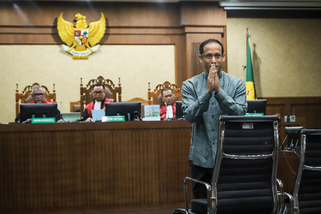 Mulai Berlaku, Pengadilan Gunakan KUHAP Baru dalam Sidang Nadiem
