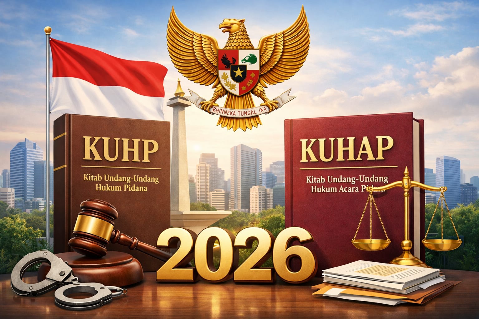 Bersiap! KUHP dan KUHAP Baru Mulai Berlaku Hari Ini
