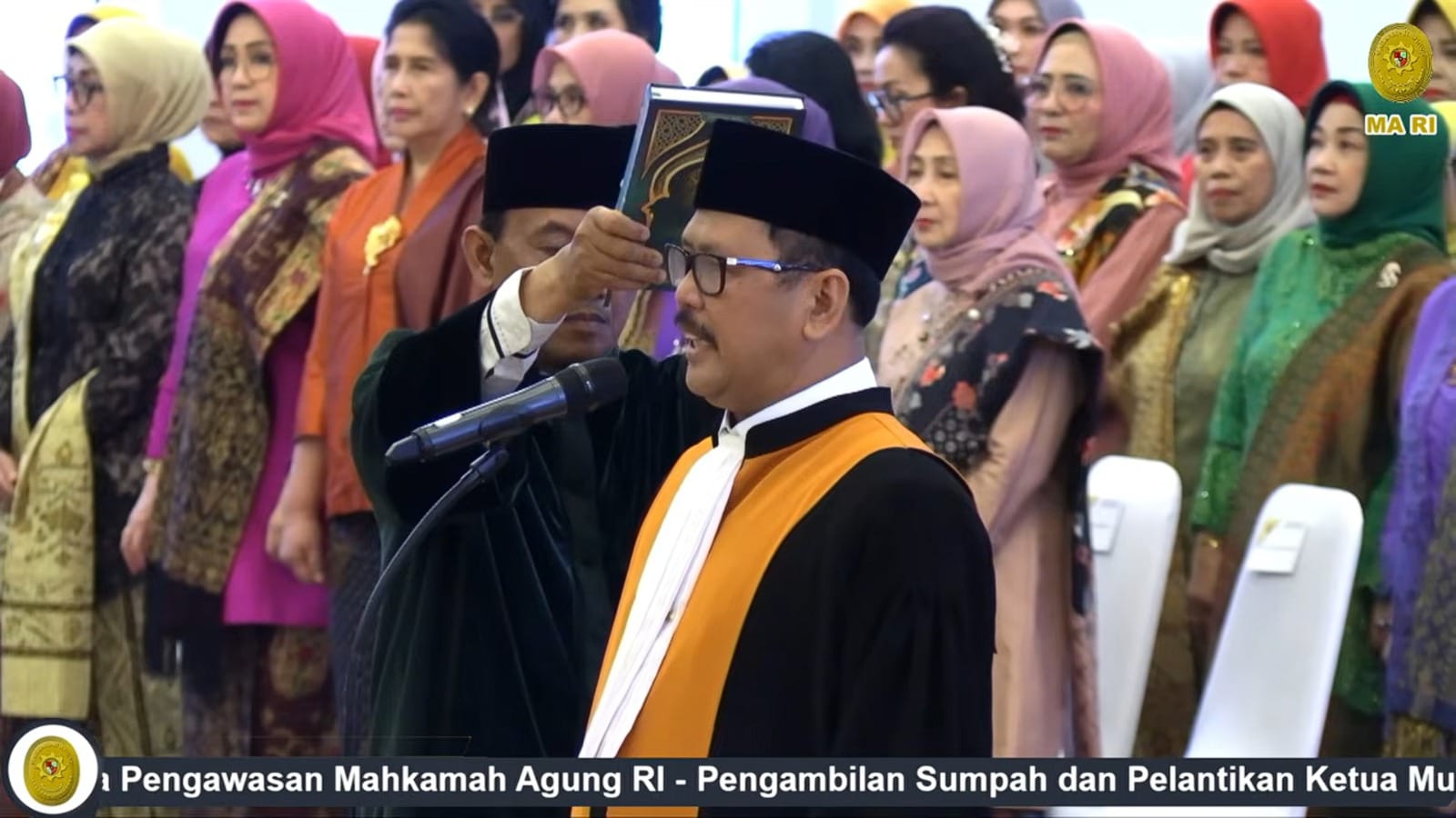 Prof. Yanto Dilantik sebagai Ketua Muda Pengawasan Mahkamah Agung