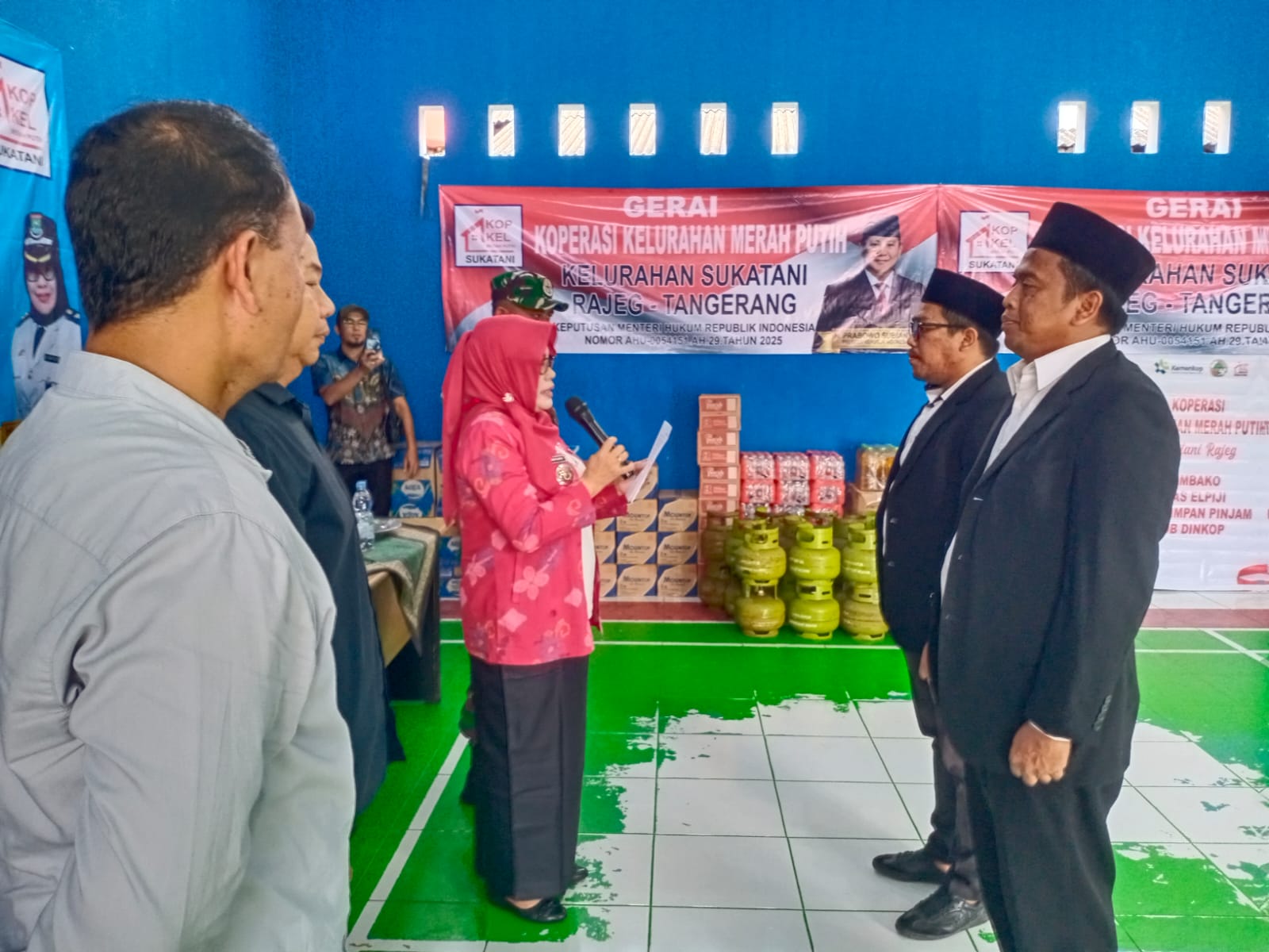Resmi Dilantik Jadi Ketua RW 013 Sukatani, Sanuri Siap Kolaborasi Bangun Taman Akasia