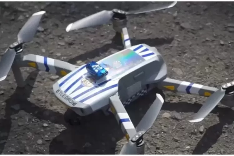 Polri Mulai Operasikan ETLE Drone