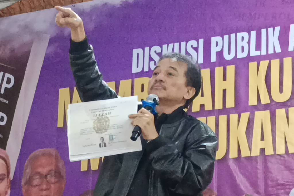 Roy Suryo Nilai Sebut SP3 Eggi Sudjana dan Damai Lubis Cacat Hukum