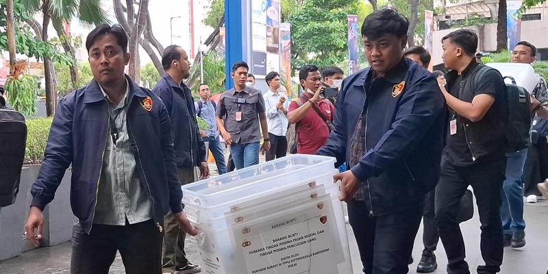 Polisi Geledah Kantor PT Shinhan Sekuritas