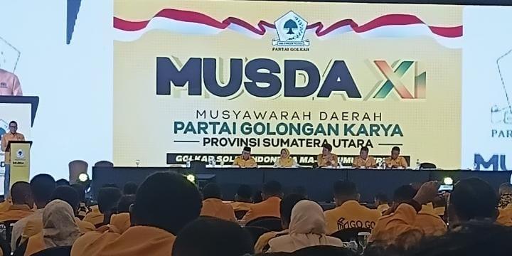 Golkar Sumut Aklamasi Andar Amin Harahap sebagai Ketua DPD 2025-2030