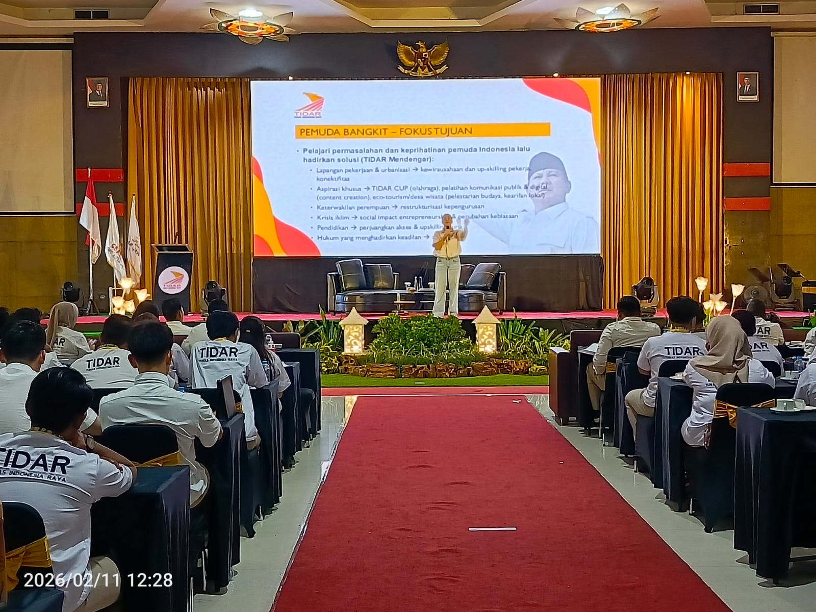 Komitmen Elim Tyu Samba Cetak Kader Muda Berkualitas Geliat Tunas 3 TIDAR Sayap Gerindra