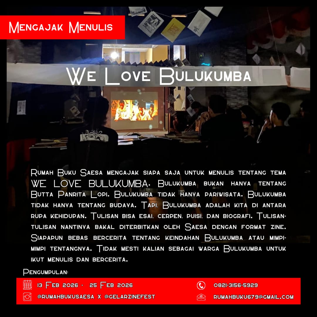 Februari ini, cerita itu menunggu untuk dikirim: We Love Bulukumba