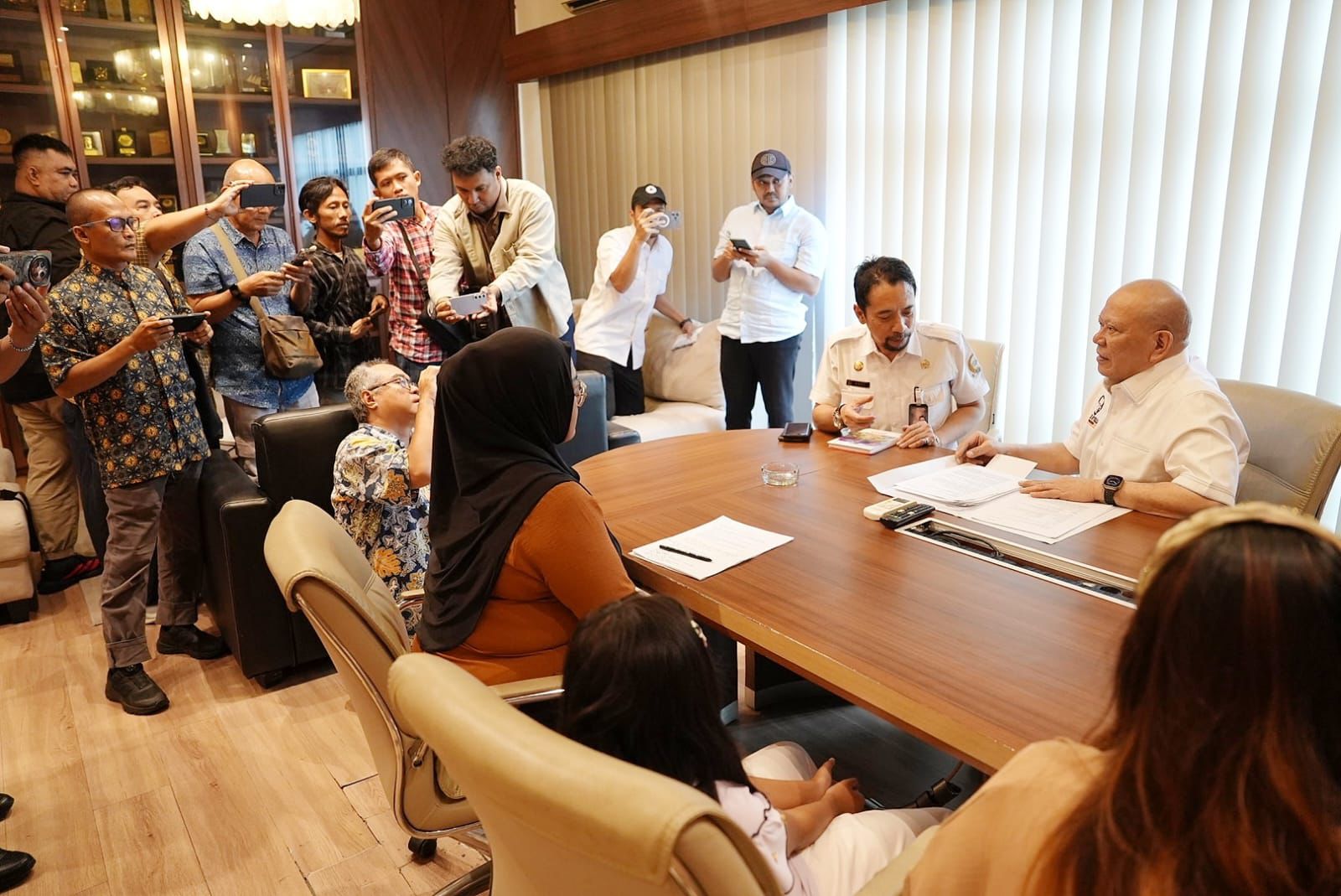 Korban Koperasi Unggul Makmur Mengadu ke LaNyalla, Minta Keadilan Peralihan Sertifikat Rumah Sepihak