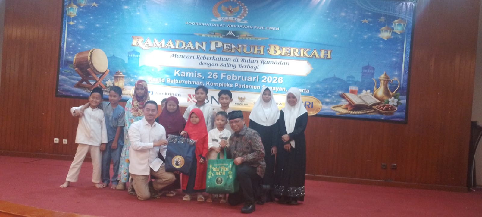 Herman Khaeron Apresiasi Santunan Anak Yatim KWP DPR, Tegaskan Peran Negara dan Media di Bulan Ramadan