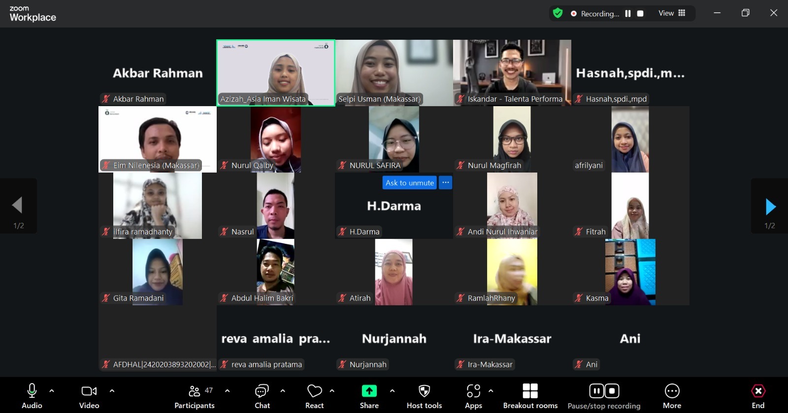 Jumat Bertumbuh #3: 60 Peserta Antusias Ikuti Pelatihan “Psychology of Influence”