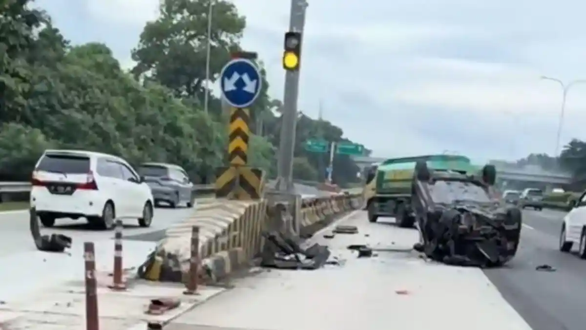 Artis Diva Siregar Alami Kecelakaan di Tol Jagorawi