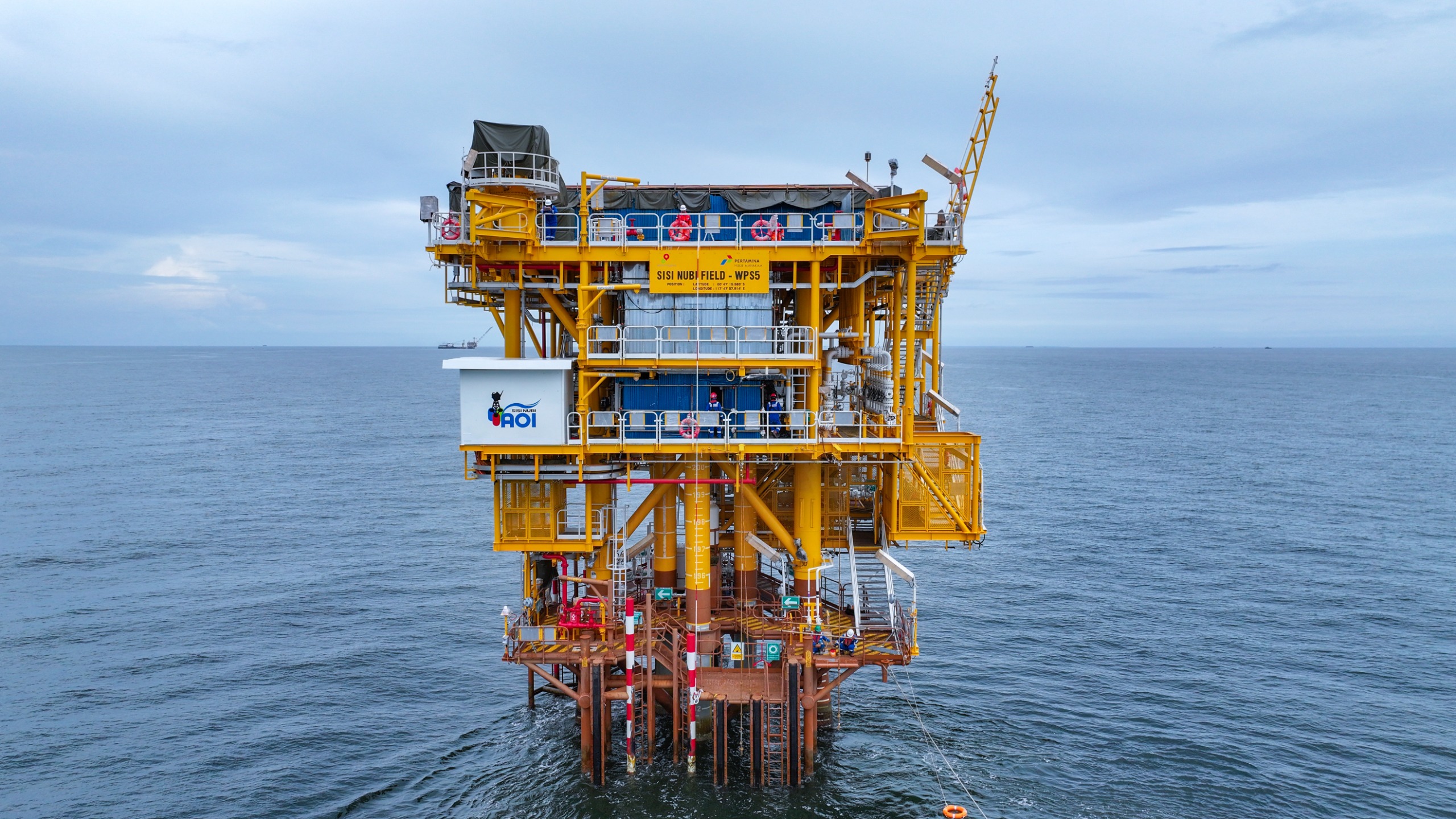 PHM Tancap Gas! Platform Kedua Sisi Nubi AOI Resmi Onstream