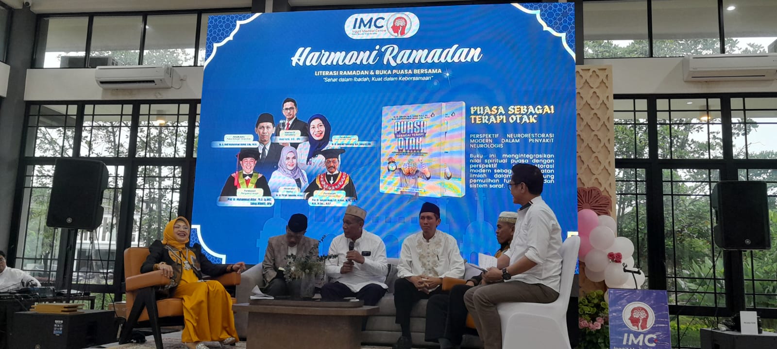 Buku Puasa sebagai Terapi Otak Merupakan Kolaborasi-Integrasi Agama dan Sains