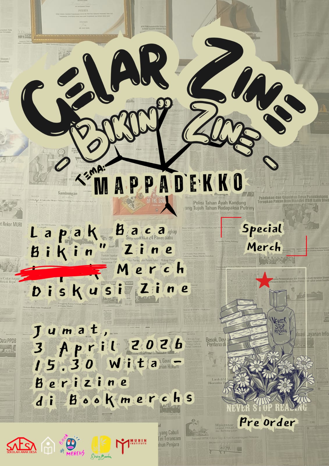 Gelar Zine di Rumah Buku SaESA Angkat Tema Mappadekko di Bulukumba, Ajak Warga Rawat Ingatan Budaya